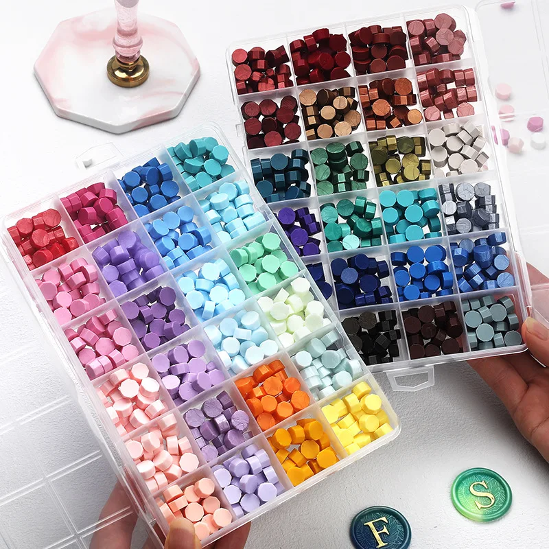 Retro Sealing Wax Beads Set 10 - Wax Seal Stamp Set recensie en prijs