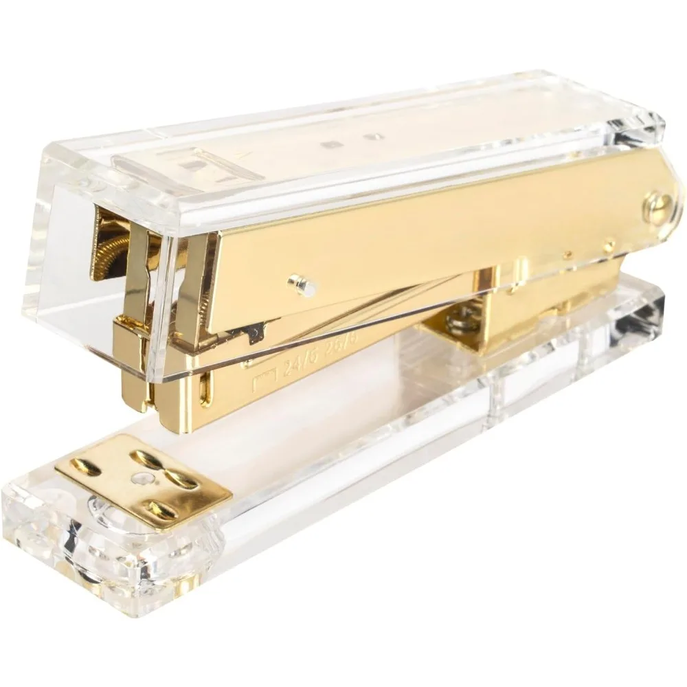 Compact Clear Acrylic Gold Sta - Stapler Half Strip recensie en prijs