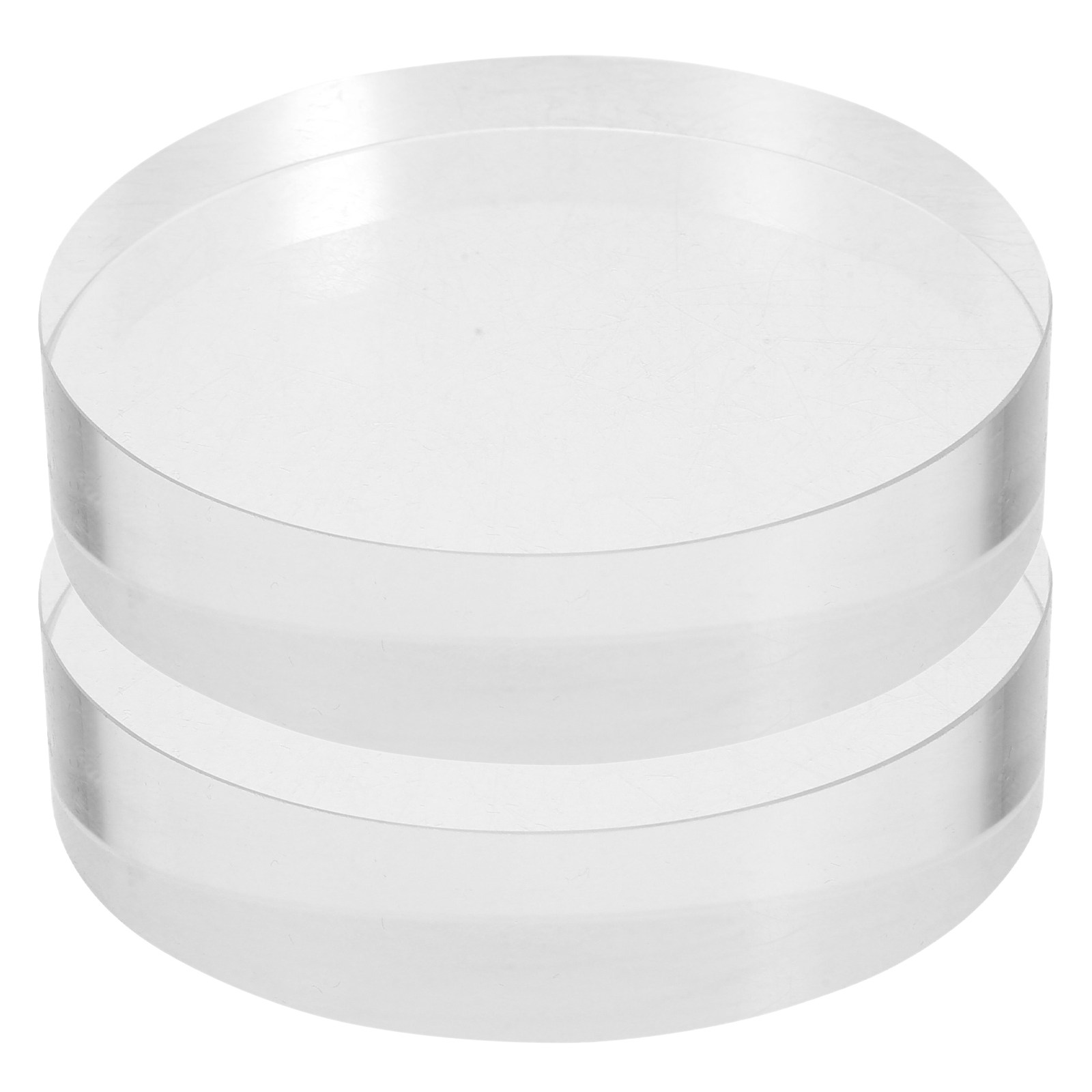 2Pcs Clear Round Crystal Glass - Book Weight Glass recensie en prijs