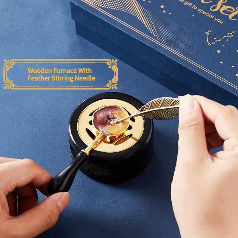 Starry Fire Lacquer Stamp Set  - Wax Seal Stamp Set recensie en prijs
