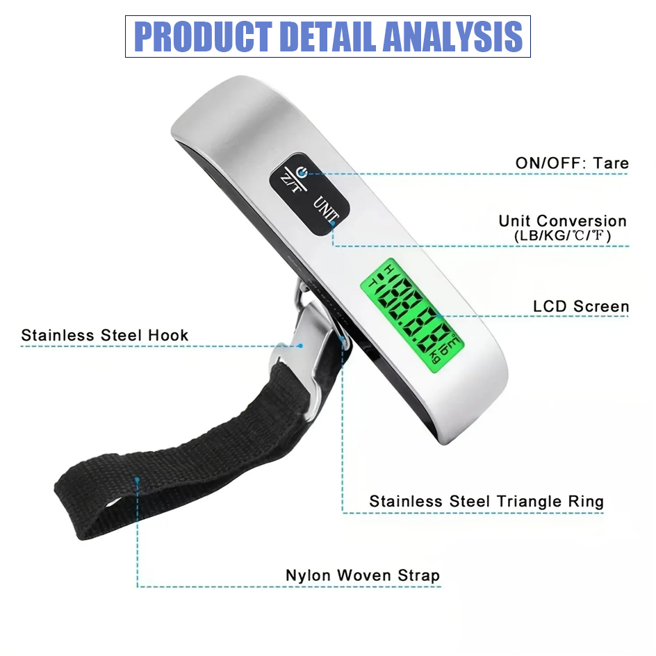 Portable Scale Digital LCD Dis - Tape Dispenser Weighted recensie en prijs