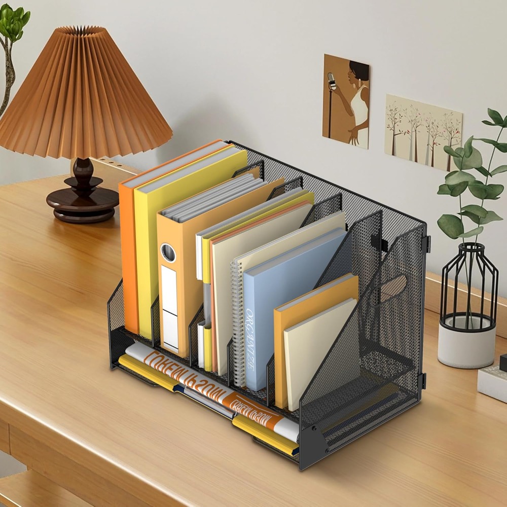 Magazine File Holder, 5 Vertic - Magazine Holder Rack recensie en prijs