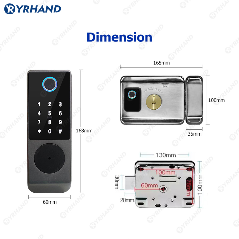 Tuya Smart lock Waterproof Wif - Letter Opener Brass recensie en prijs