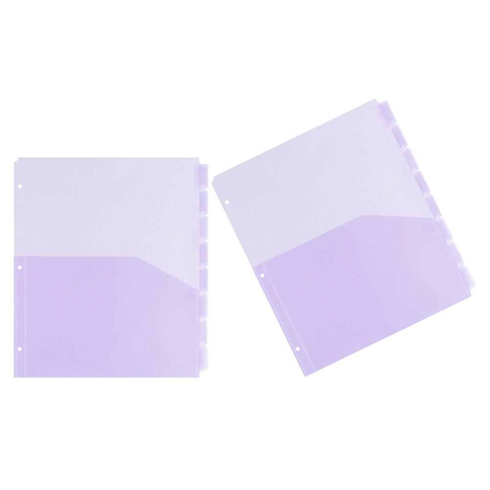 2Sets Binder Dividers A4 Plast - Tab Divider A4 recensie en prijs