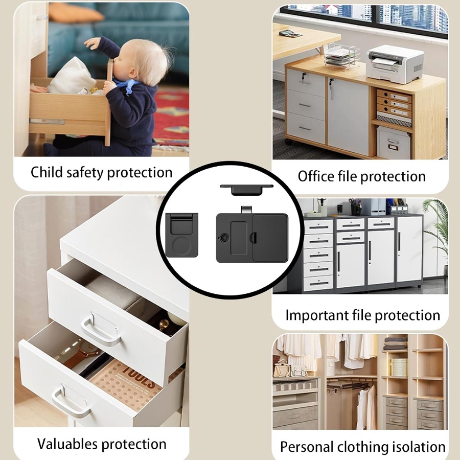 NFC Drawer Door Lock Invisible - Card Index Box recensie en prijs