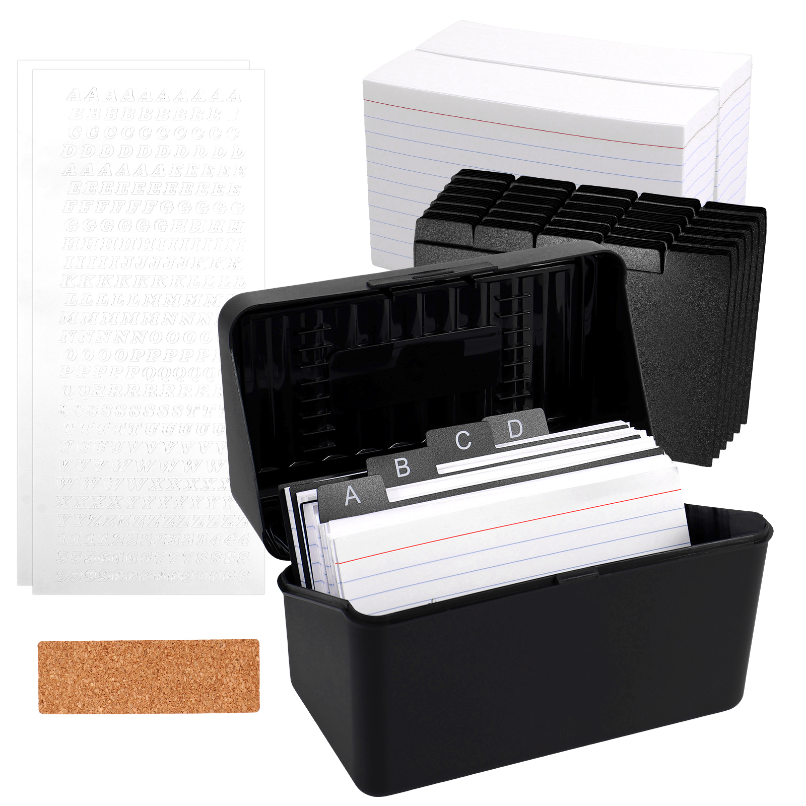 1 Set Index Card Organizer Box - Card Index Box recensie en prijs